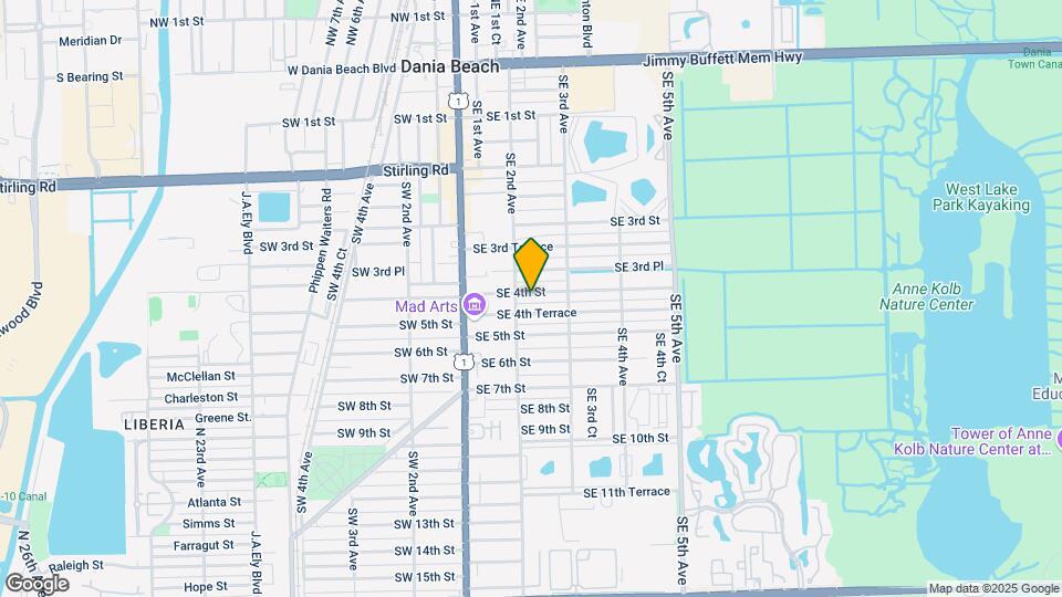210 SE 4th St Map and Location Details