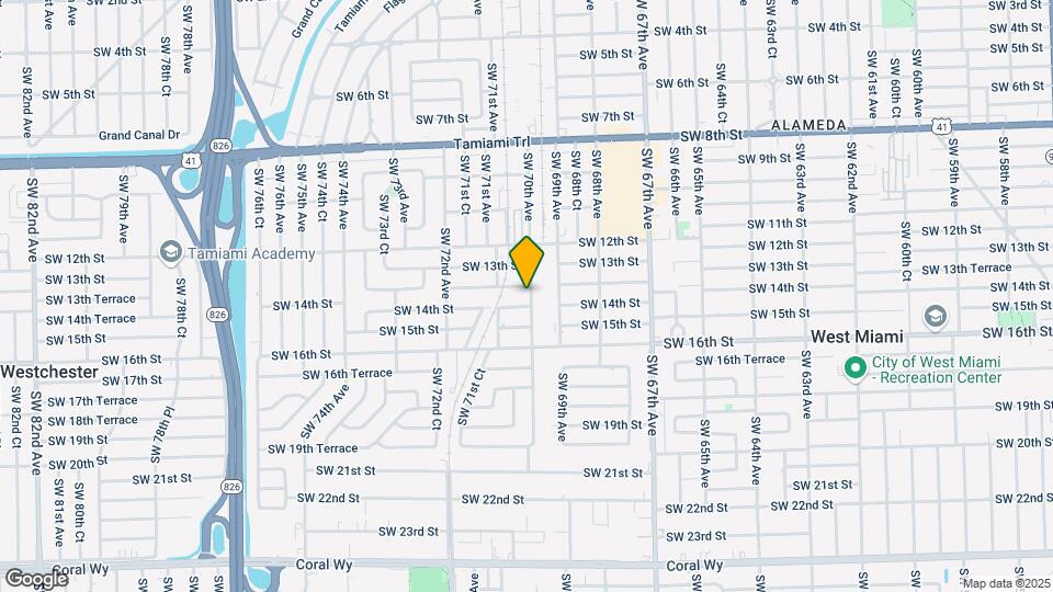 1380 SW 70th Ave Mapa y Detalles de la Ubicación