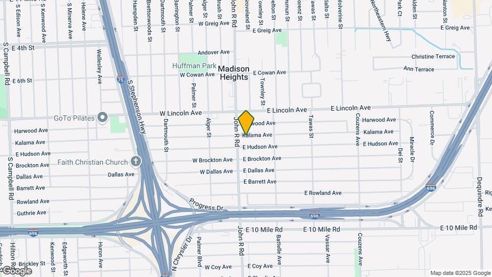 36 E Kalama Ave Map and Location Details