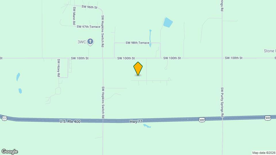 4704 SW 101st Terrace Map and Location Details