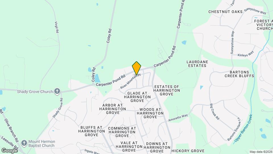 5431 Roan Mountain Pl Mapa y Detalles de la Ubicación