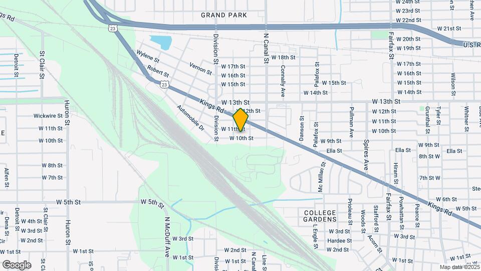 2271 W 10th St Map and Location Details