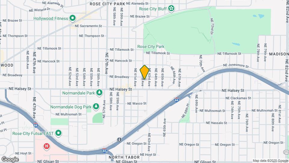 1612 NE 62nd Ave Map and Location Details