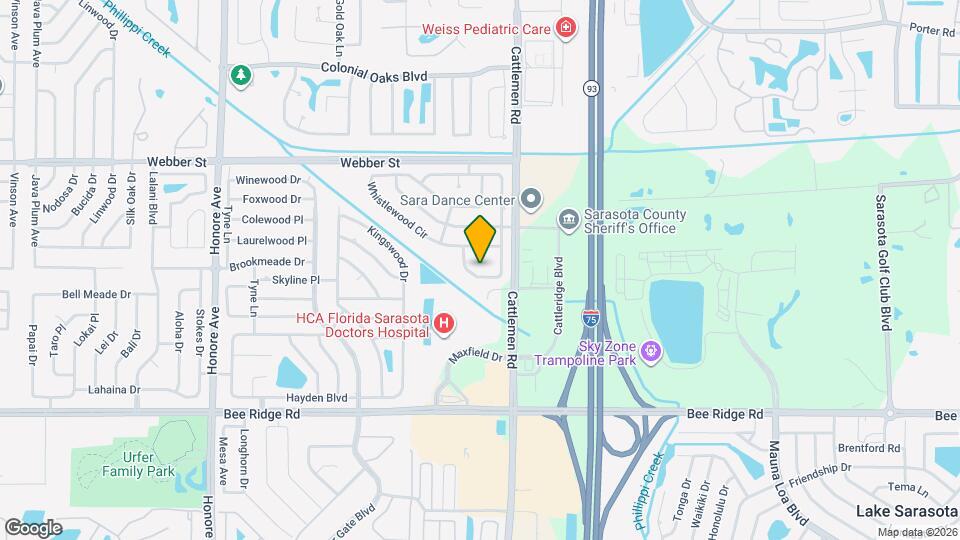 2874 Indianwood Dr Mapa y Detalles de la Ubicación