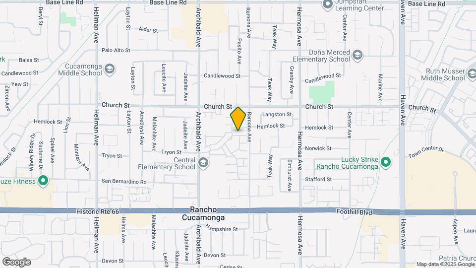 9854 Madera Ct Map and Location Details