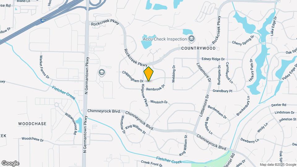 8367 Chippingham Dr Map and Location Details