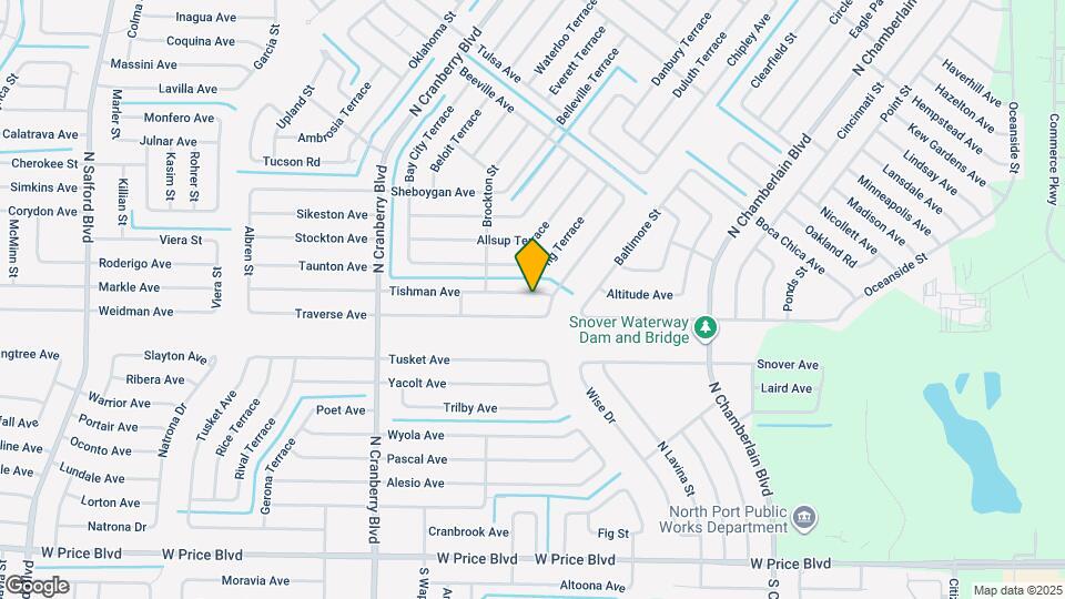 2465 Tishman Ave Map and Location Details