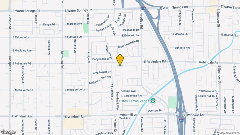 7733 Radcliff St Map and Location Details