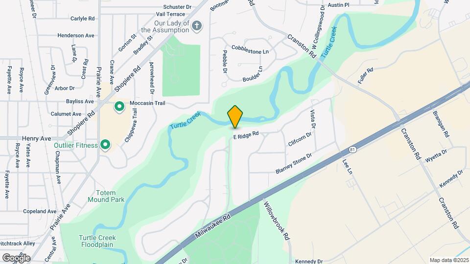 2361 E Ridge Rd Map and Location Details