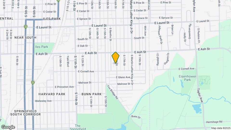 2151 S 16th St Map and Location Details