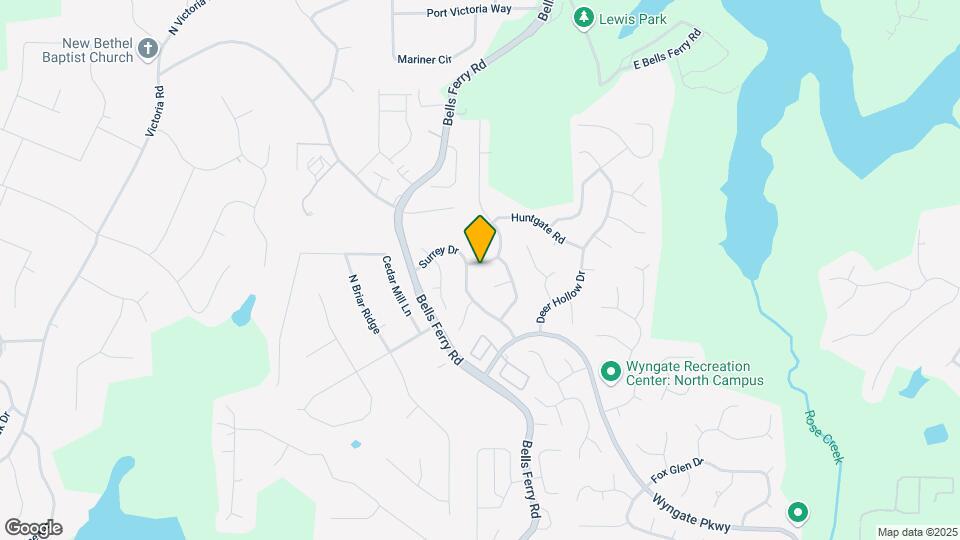 7102 Big Woods Dr Map and Location Details