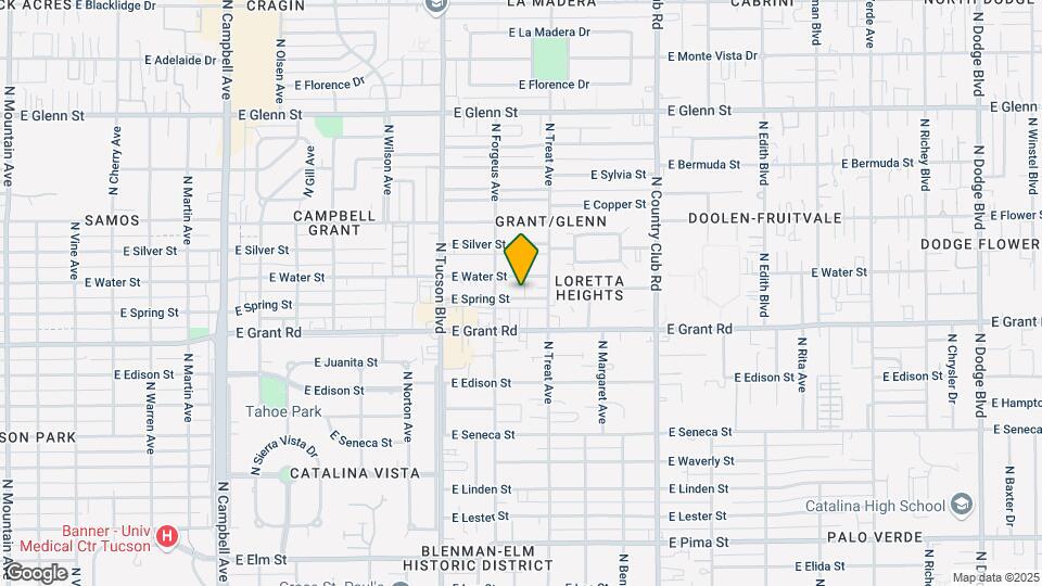 2703 E Spring St Map and Location Details