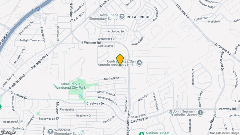 6026 Campstool Rd Map and Location Details