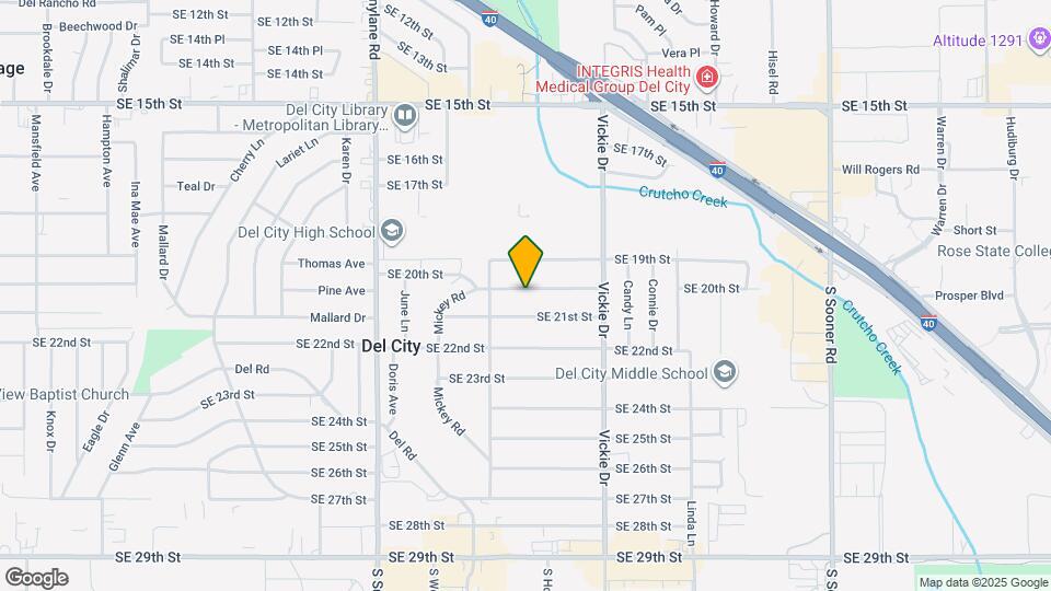 4524 SE 20th St Map and Location Details