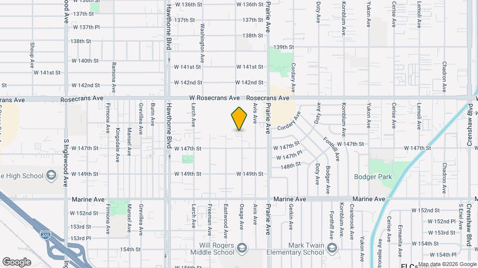 14523 Osage Ave, Unit 14523 Osage Av, #3 Map and Location Details