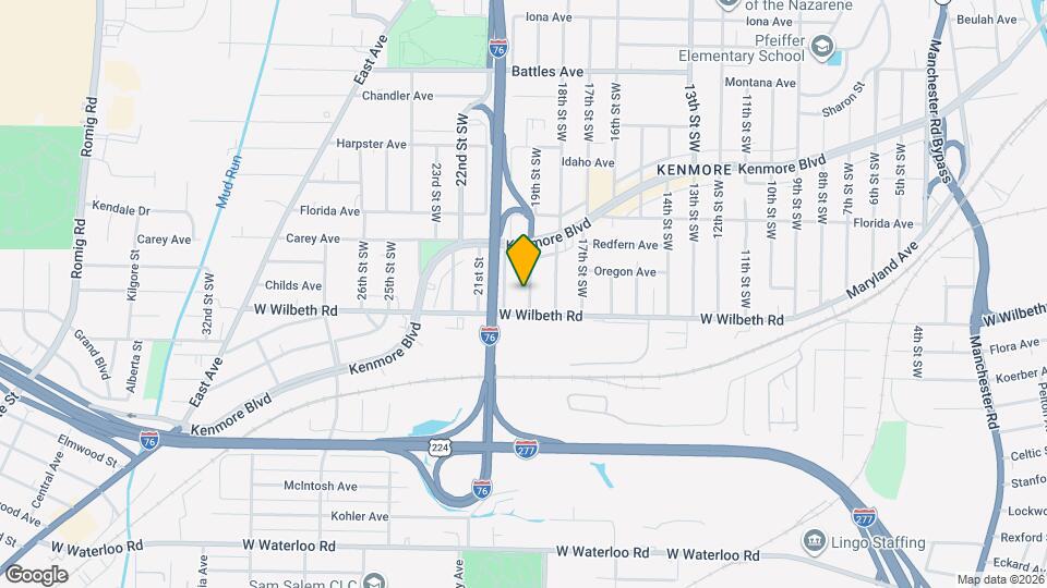 2340 19th St SW Map and Location Details