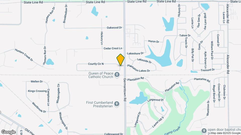 8530 Courtly Cir N-Unit -1 Map and Location Details