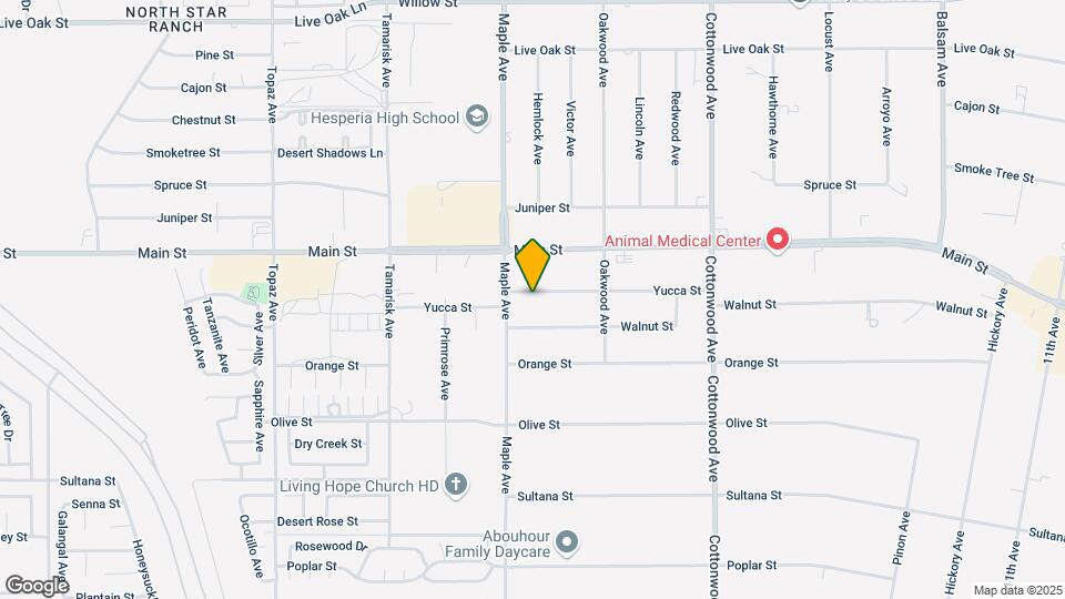14553 Yucca St Map and Location Details