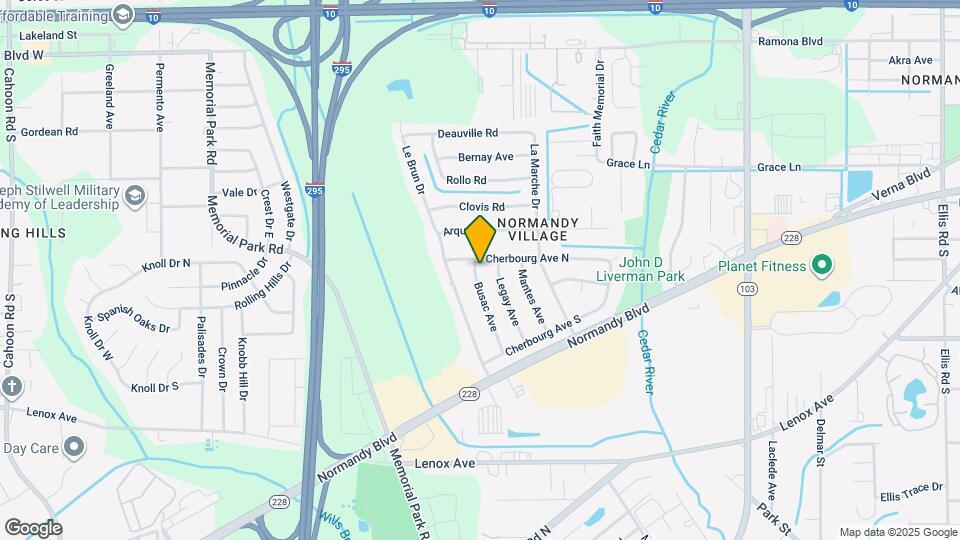 1015 Busac Ave Map and Location Details