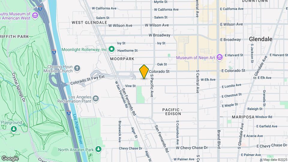 522 W Elk Ave Mapa y Detalles de la Ubicación