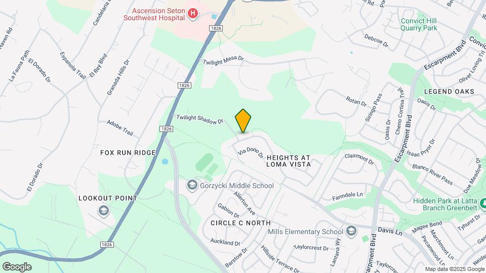 7216 Via Correto Dr Map and Location Details