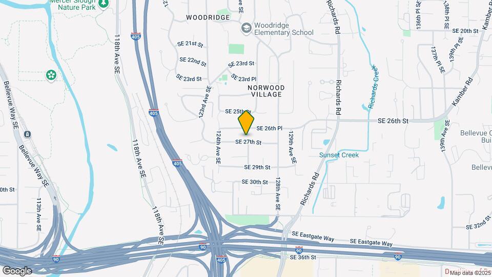 12456 SE 27th St Map and Location Details