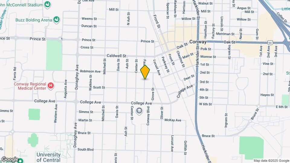 620 Faulkner St Map and Location Details