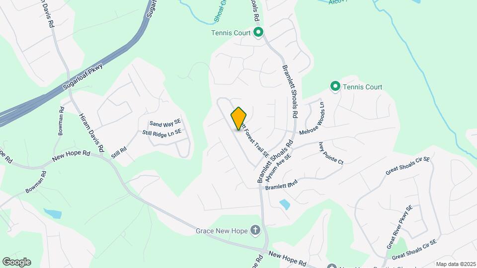 1530 Bramlett Forest Trail SE Map and Location Details