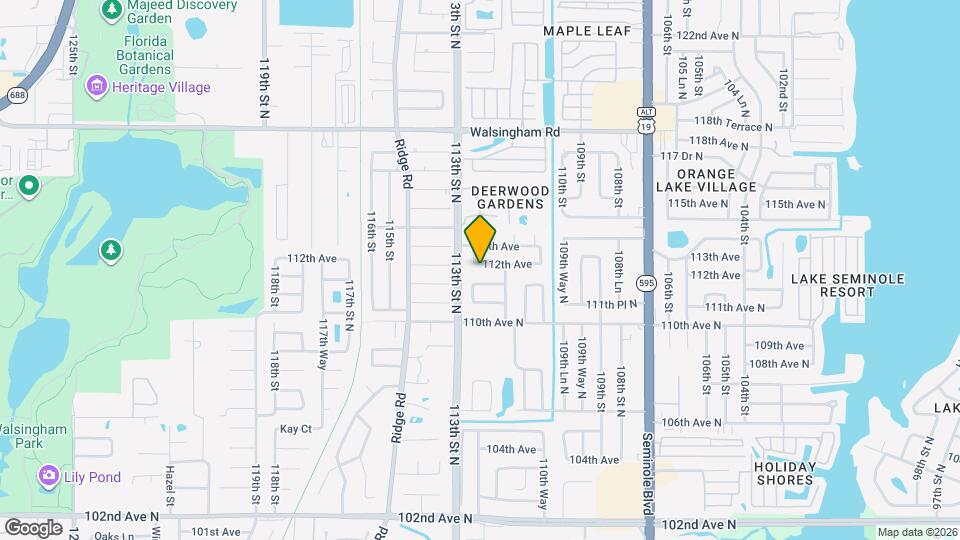 11178 112th Ave Map and Location Details