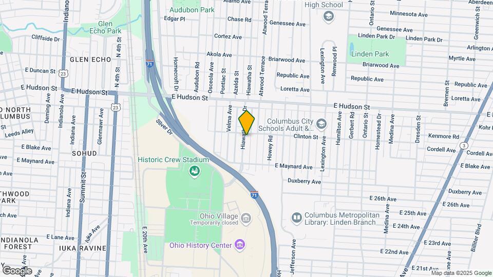 2310 Hiawatha Park Dr Map and Location Details