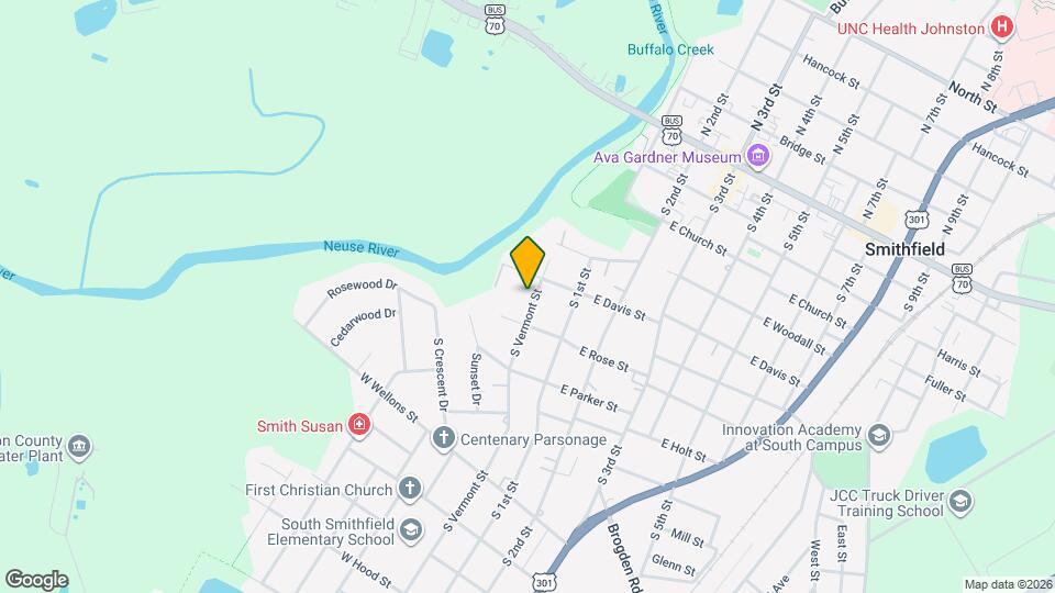 510 S Vermont St Map and Location Details