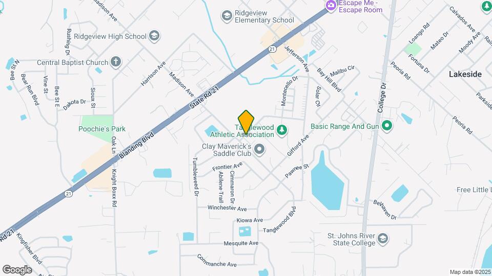 1263 Suffolk Pl Map and Location Details