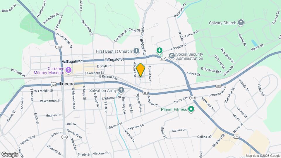 119 Park St Map and Location Details