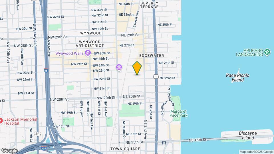 137 NE 22nd St Map and Location Details