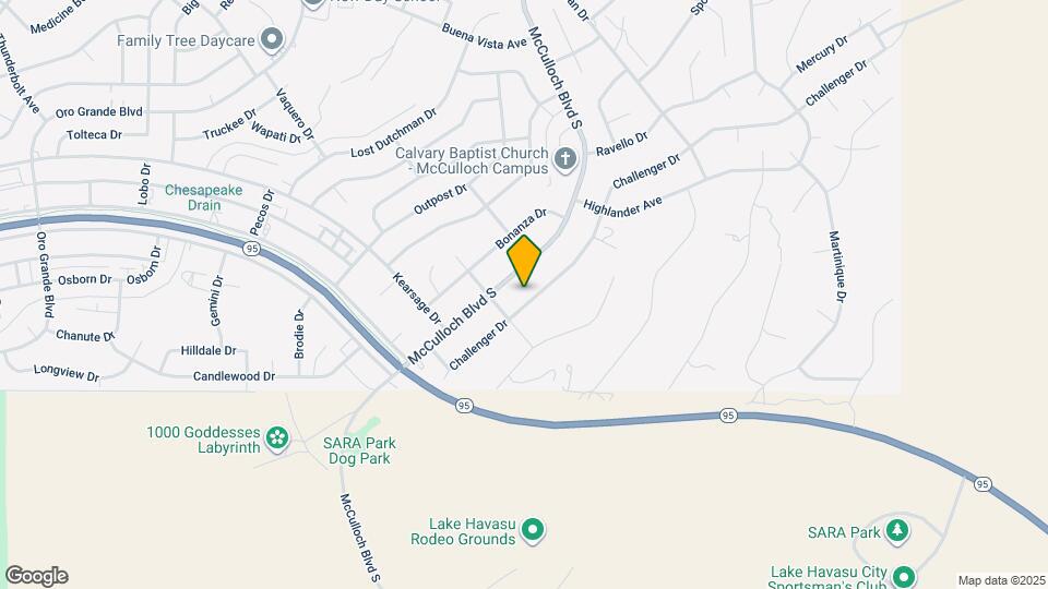 3705 Challenger Dr Mapa y Detalles de la Ubicación