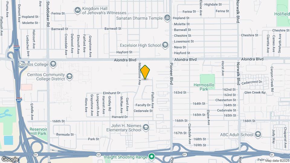 11620 College Dr Map and Location Details