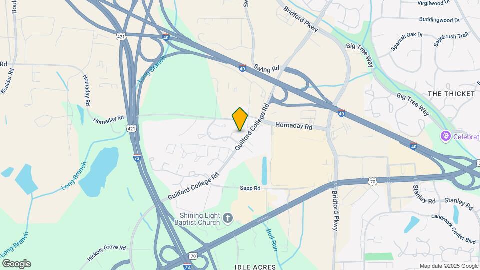 814 Guilford College Rd Map and Location Details
