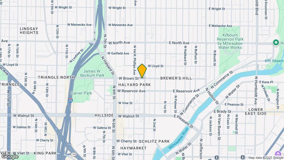 1949 North Dr. Martin Luther King Jr. Drive Map and Location Details