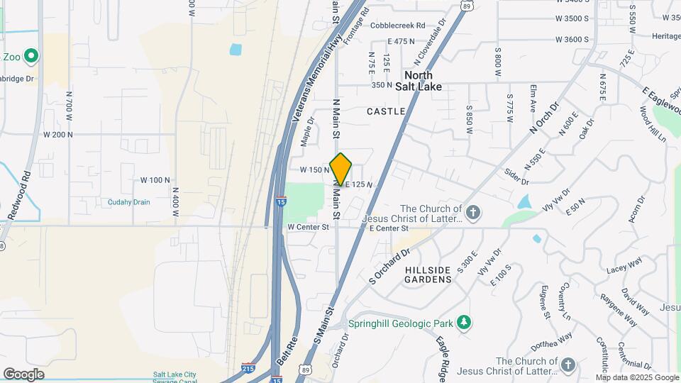 90 N Main St Map and Location Details