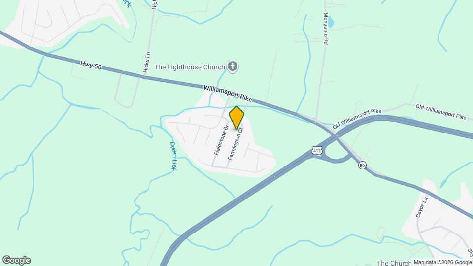 1924 Farmington Ct Map and Location Details