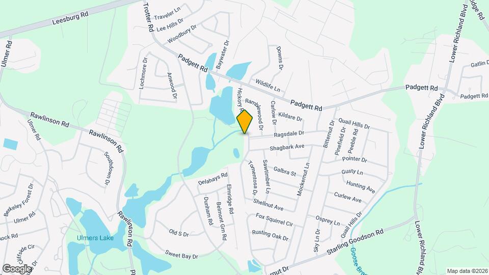 312 Hickory Ridge Dr Map and Location Details