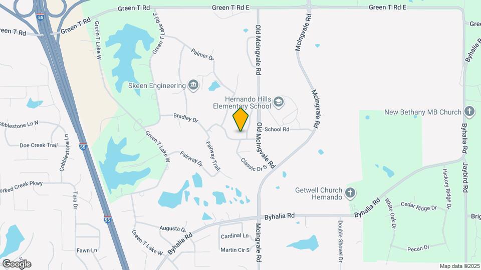 910 Clubhouse Dr Mapa y Detalles de la Ubicación