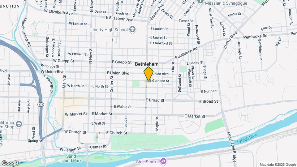 716 Linden St Mapa y Detalles de la Ubicación