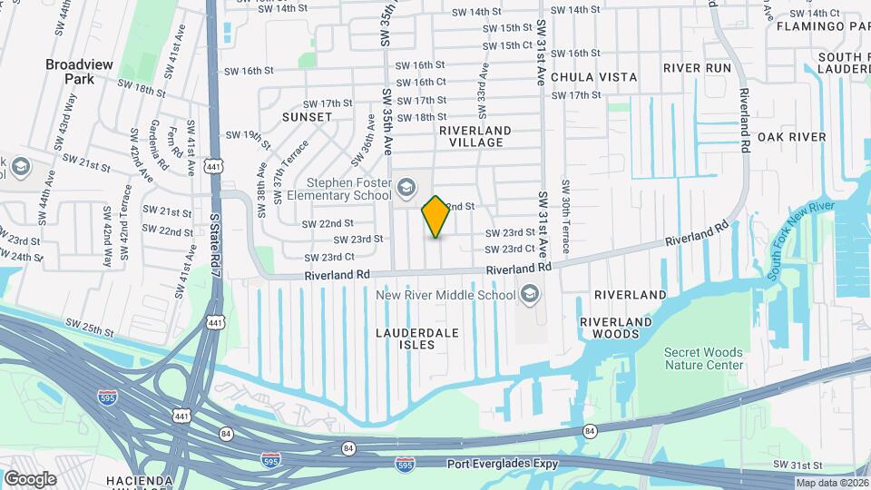 2317 SW 34th Ave Map and Location Details
