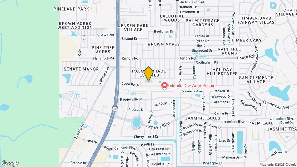 10801 Corinth St Map and Location Details