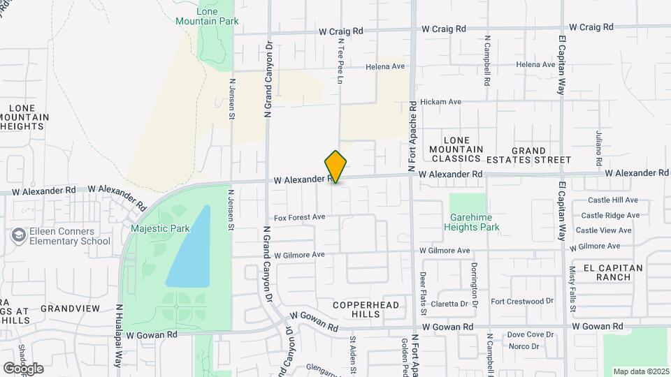 3944 Canyon Meadows Ct Mapa y Detalles de la Ubicación