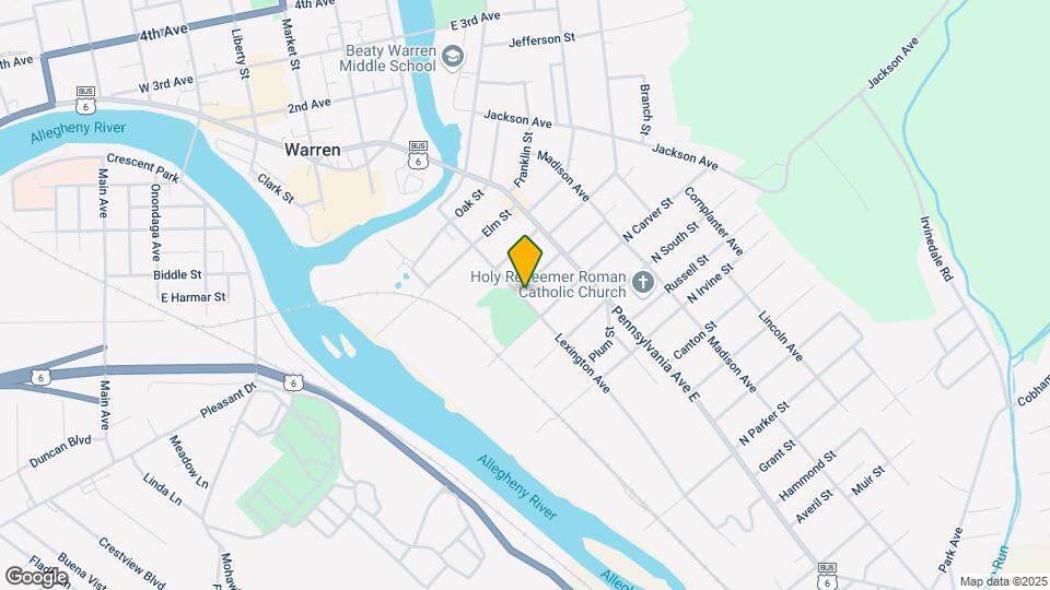 25 Linwood St Map and Location Details