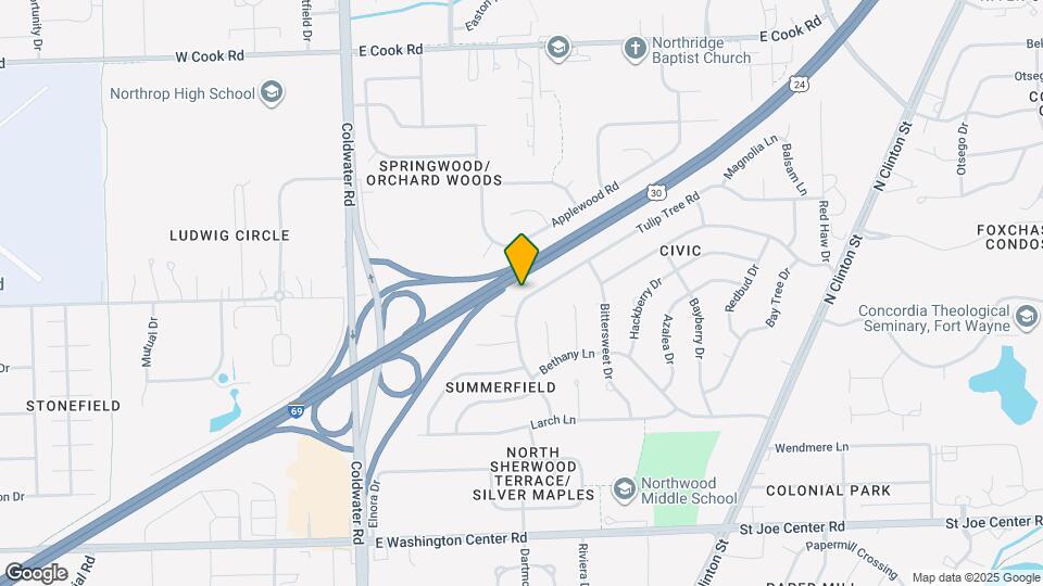 6621 Wood Rim Run Map and Location Details