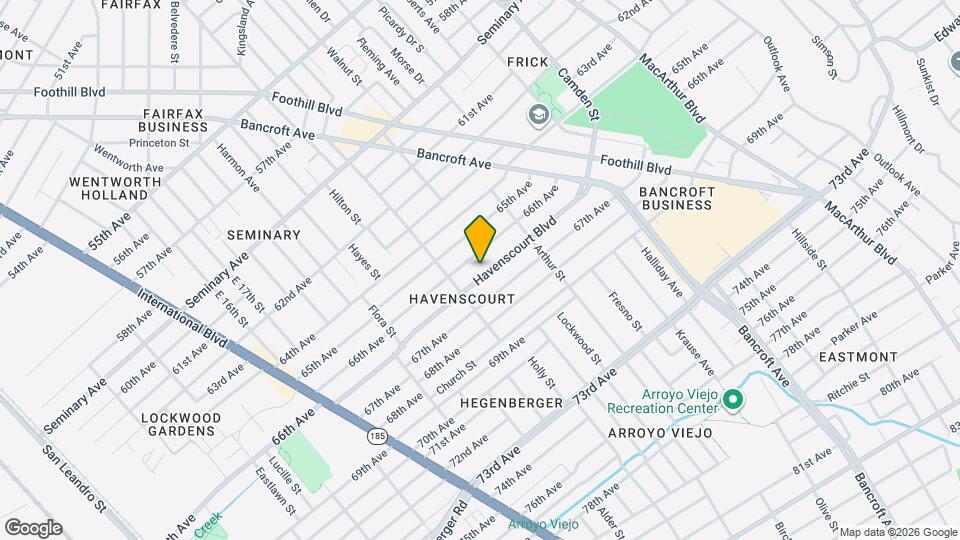 2451 Havenscourt Blvd Map and Location Details