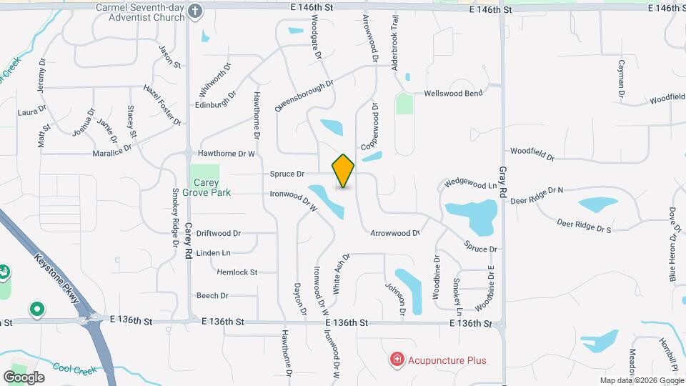 1537 Spruce Ct Map and Location Details